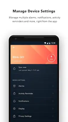 Blink Fit android App screenshot 0